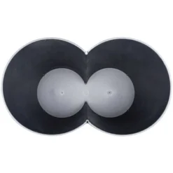 Poubelle Double à Ordures Noir 50 L VidaXL 9 Poubelle Double à Ordures Noir 50 L VidaXL -Promos Gout Cuisine Boutique 37549692 5