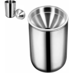 Cendrier Sur Pied Cendrier En Acier Inoxydable Vert Cendrier à Vent Pour L'extérieur