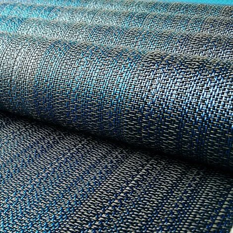 AIDUCHO Set De Table, Set De 4 Sets De Table Antidérapants Lavables En PVC Résistant à L'usure Et à La Chaleur Pour La Maison, Le Restaurant, La Table à Manger Bleu 45x30cm 2 AIDUCHO Set De Table, Set De 4 Sets De Table Antidérapants Lavables En PVC Résistant à L'usure Et à La Chaleur Pour La Maison, Le Restaurant, La Table à Manger Bleu 45x30cm – Image 2