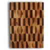 Planche à Découper Iro En Damier D'acacia 43 X 31 Cm