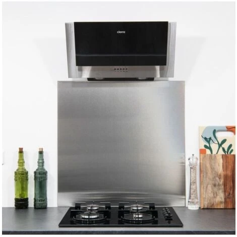 Crédence Inox Brossé H 60 Cm X L 60 Cm De 1mm 1 Crédence Inox Brossé H 60 Cm X L 60 Cm De 1mm