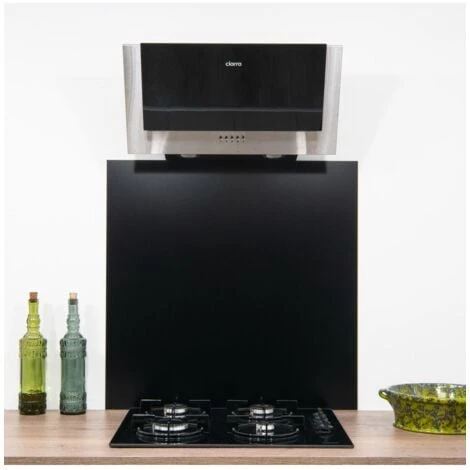 Crédence Alu Noir RAL 9005 - H 60 Cm X L 60 Cm 1,5mm 1 Crédence Alu Noir RAL 9005 - H 60 Cm X L 60 Cm 1,5mm