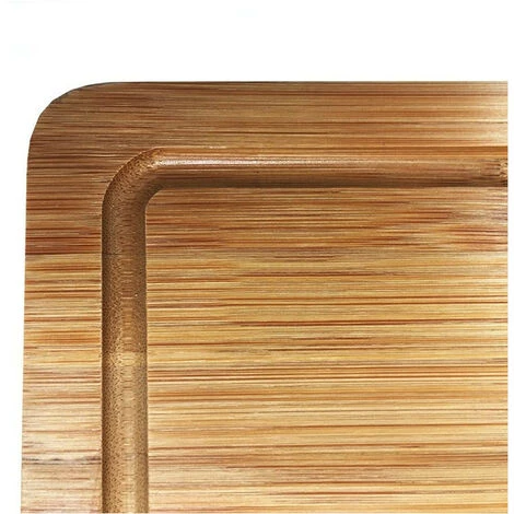 Grande Planche à Découper En Bambou Massif Avec Rainure à Jus - Planche à Découper Bois De 45x30x2 Cm - Planche En Bois Pour La 5 Grande Planche à Découper En Bambou Massif Avec Rainure à Jus - Planche à Découper Bois De 45x30x2 Cm - Planche En Bois Pour La – Image 5