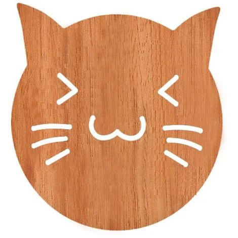 4 Pièces Cuisine Bambou Caboteur Creux En Bois épais Anti-brûlure Bande Dessinée Isolation Pad Table Tapis Antidérapant Pot Tapis Bol Tapis Plateau Tapis 5 4 Pièces Cuisine Bambou Caboteur Creux En Bois épais Anti-brûlure Bande Dessinée Isolation Pad Table Tapis Antidérapant Pot Tapis Bol Tapis Plateau Tapis – Image 5