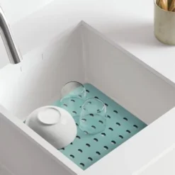 RAYEN - Tapis Fond évier Anti Dérap.27.5x32cm -Promos Gout Cuisine Boutique 46286568 5