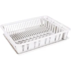 Egouttoir à Vaisselle 21 Assiettes Blanc - EDA