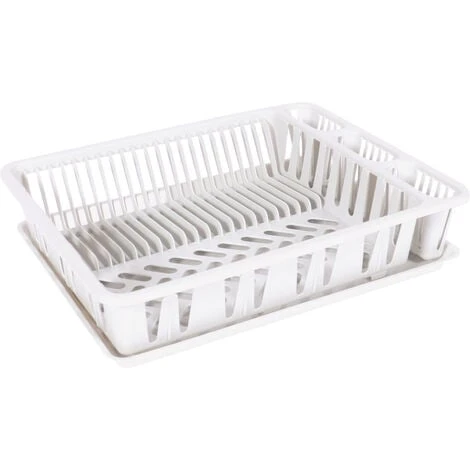 Egouttoir à Vaisselle 21 Assiettes Blanc - EDA 1 Egouttoir à Vaisselle 21 Assiettes Blanc - EDA