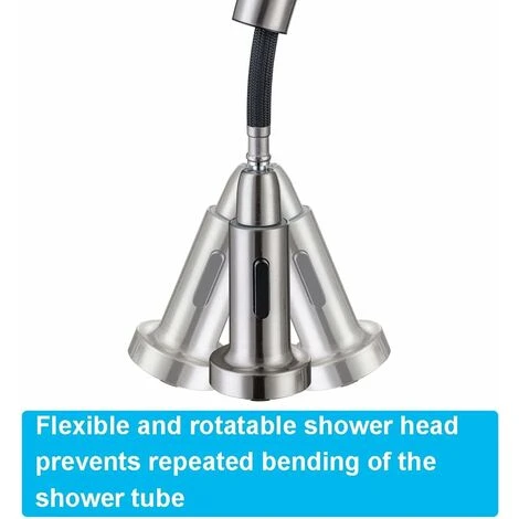 ONECE Robinet De Cuisine Avec Douchette Extractible , Mitigeur D'évier Rotatif à 360°, Robinet Evier 2 Jets Aux Choix, Robinetterie En Acier Inoxydable SS304, Surface Brossé Anti-Empreinte 4 ONECE Robinet De Cuisine Avec Douchette Extractible , Mitigeur D'évier Rotatif à 360°, Robinet Evier 2 Jets Aux Choix, Robinetterie En Acier Inoxydable SS304, Surface Brossé Anti-Empreinte – Image 4