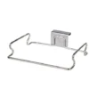 Support Sac à Déchets Pour Cuisine Porte-Sac De Poubelle Pour Porte De Placard Tiroir Armoire Cintre Inoxydable Réutilisable En Maison Chambre Suspension Chiffon Serviette, Fontainebleau