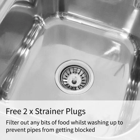 Evier Professionnel /Plonge Sur Pied à Doubles Bacs En Acier Inoxydable Avec Etagère De Rangement Inférieure Et Robinet – Egouttoir à Droite 4 Evier Professionnel /Plonge Sur Pied à Doubles Bacs En Acier Inoxydable Avec Etagère De Rangement Inférieure Et Robinet – Egouttoir à Droite – Image 4