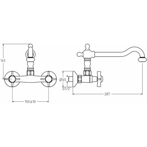 Robinet De Cuisine à Bec Haut Nickel Ancien Gattoni London 1706117NS Nickel Satiné 2 Robinet De Cuisine à Bec Haut Nickel Ancien Gattoni London 1706117NS Nickel Satiné – Image 2