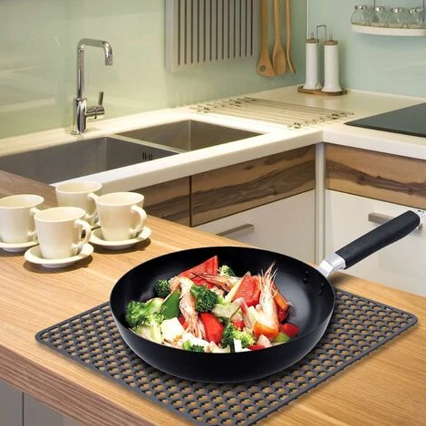 Tapis De Protection En Silicone Pour évier De Cuisine Pour évier De Ferme En Acier Inoxydable Ou En Porcelaine Tapis Fond D'évier Macaron 5 Tapis De Protection En Silicone Pour évier De Cuisine Pour évier De Ferme En Acier Inoxydable Ou En Porcelaine Tapis Fond D'évier Macaron – Image 5