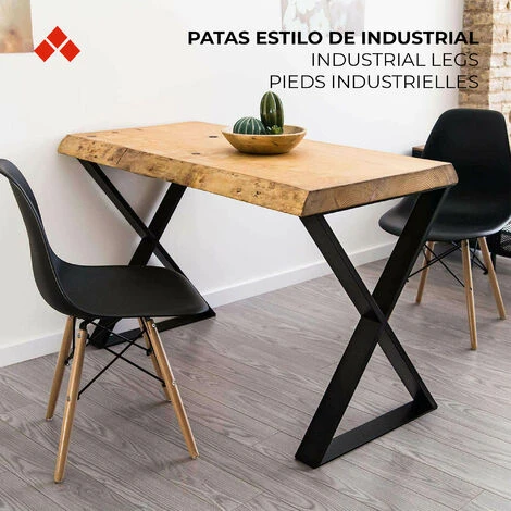 Pied De Meuble Style Fonctionnel Fabriqué En Acier Finition Rouille Projets De Restauration De Bricolage Mesures 38080382mm Hauteur : 15 Installation Boulonnée Facile 1 Unité 2 Pied De Meuble Style Fonctionnel Fabriqué En Acier Finition Rouille Projets De Restauration De Bricolage Mesures 38080382mm Hauteur : 15 Installation Boulonnée Facile 1 Unité – Image 2