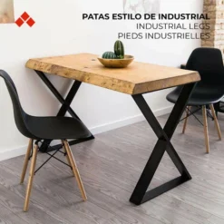 Pied De Meuble Style Fonctionnel Fabriqué En Acier Finition Rouille Projets De Restauration De Bricolage Mesures 38080382mm Hauteur : 15 Installation Boulonnée Facile 1 Unité 6 Pied De Meuble Style Fonctionnel Fabriqué En Acier Finition Rouille Projets De Restauration De Bricolage Mesures 38080382mm Hauteur : 15 Installation Boulonnée Facile 1 Unité -Promos Gout Cuisine Boutique 52534812 3