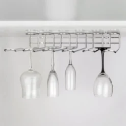 Emuca Support Pour Verres à Vin à 5 Lignes Supra., Chromé, Acier, 1 Ut. -Promos Gout Cuisine Boutique 52721918 3