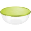 Rotho Schüssel Rondo 6l Ø32cm H13,5cm Transparent/lime Grün