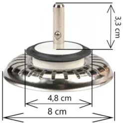 Panier De Bonde D'évier Manuel FRANKE Diamètre 80 Mm Franke -Promos Gout Cuisine Boutique 54815063 4