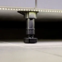 Emuca Kit Pied Pour Meubles Bone Avec Pince Aver Plinthes, 150, Plastique Noir, Acier Et Plastique, 10 Kit -Promos Gout Cuisine Boutique 54868252 5