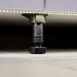 Emuca Kit Pied Pour Meubles Bone Avec Pince Aver Plinthes, 100, Plastique Noir, Acier Et Plastique, 10 Kit -Promos Gout Cuisine Boutique 54868258 5