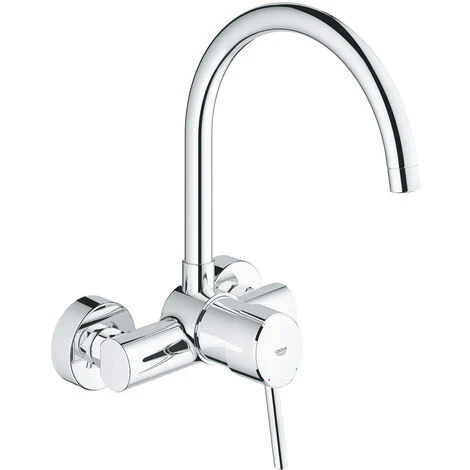 GROHE Mitigeur Monocommande Evier CONCETTO Chromé 32667001 1 GROHE Mitigeur Monocommande Evier CONCETTO Chromé 32667001