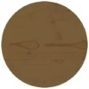 Dessus De Table Marron Ø30x2,5 Cm Bois De Pin Massif VidaXL
