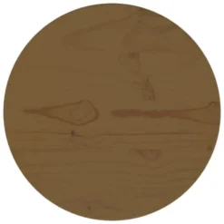 Dessus De Table Marron Ø30x2,5 Cm Bois De Pin Massif VidaXL