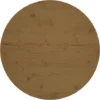 Dessus De Table Marron Ø80x2,5 Cm Bois De Pin Massif VidaXL