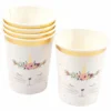 Set De 6 Gobelets En Carton Chat Licorne