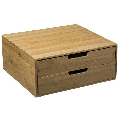 Range Capsules 2 Tiroirs En Bois De Bambou - Support Machiné à Café - Livraison Gratuite 1 Range Capsules 2 Tiroirs En Bois De Bambou - Support Machiné à Café - Livraison Gratuite