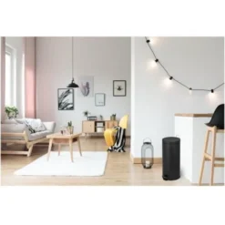 KITCHEN MOVE Poubelle De Cuisine A Pédale URBAN 30L - En Acier Noir 6 KITCHEN MOVE Poubelle De Cuisine A Pédale URBAN 30L - En Acier Noir -Promos Gout Cuisine Boutique 58206569 3