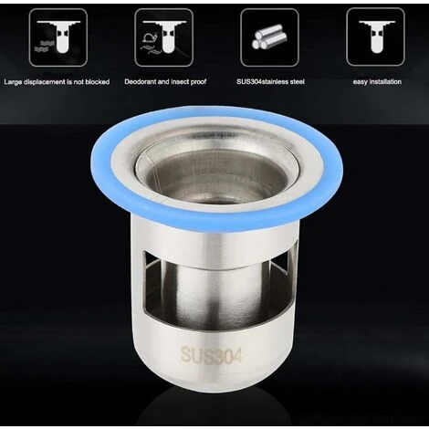 Évacuation De La Douche, SL.GT Anti Odeur Drain De Douche Éraignement De Sol Salle Bain Pour Machine à Laver Toilette Douche Cuisine 2 Évacuation De La Douche, SL.GT Anti Odeur Drain De Douche Éraignement De Sol Salle Bain Pour Machine à Laver Toilette Douche Cuisine – Image 2