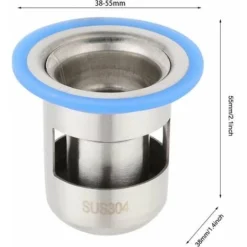 Évacuation De La Douche, SL.GT Anti Odeur Drain De Douche Éraignement De Sol Salle Bain Pour Machine à Laver Toilette Douche Cuisine 7 Évacuation De La Douche, SL.GT Anti Odeur Drain De Douche Éraignement De Sol Salle Bain Pour Machine à Laver Toilette Douche Cuisine -Promos Gout Cuisine Boutique 58677746 3