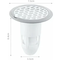 Clapet Anti-retour Pour évier De Douche - SL.GT Noyau De Canal - Anti-odeurs - Clapet Anti-retour Pour Tuyaux De Salle De Bain - Joint D'évacuation De Sol 8 Clapet Anti-retour Pour évier De Douche - SL.GT Noyau De Canal - Anti-odeurs - Clapet Anti-retour Pour Tuyaux De Salle De Bain - Joint D'évacuation De Sol -Promos Gout Cuisine Boutique 58677749 4