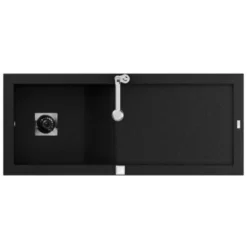 CAREA - Évier à Encastrer JONQUE 1 Bac - Noir 5 CAREA - Évier à Encastrer JONQUE 1 Bac - Noir -Promos Gout Cuisine Boutique 586842 3