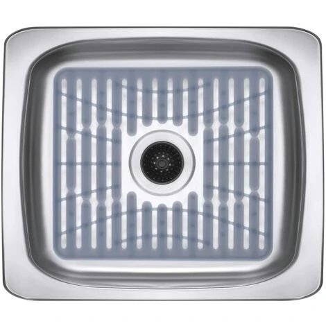 Lilaris– Tapis De Fond D'évier En Silicone Ou Protège évier,Égouttoir Carré En Silicone,gris, Une Pièce 5 Lilaris– Tapis De Fond D'évier En Silicone Ou Protège évier,Égouttoir Carré En Silicone,gris, Une Pièce – Image 5