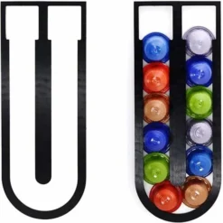 Porte-capsules Nespresso, Support De Dosettes De Café Pour 12 Capsules Nespresso Originales, Support Mural De Stockage De Capsules De Café 9.4X24cm Noir——VEBTles 7 Porte-capsules Nespresso, Support De Dosettes De Café Pour 12 Capsules Nespresso Originales, Support Mural De Stockage De Capsules De Café 9.4X24cm Noir——VEBTles -Promos Gout Cuisine Boutique 59689880 3