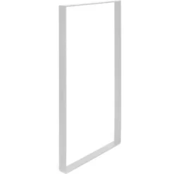 Pied Industriel Pour Meuble En Acier Finition Blanche à Pores Dimensions 38540850mm Hauteur : 85cm Installation Facile 1 Unité - Talla