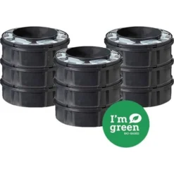 Pack De 9 Recharges Pour Poubelle à Couches Avancée Twist & Click