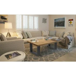 SWANEW 2X Piètement De Table Pieds De Table De Salon Pieds De Table En Métal BPiétement De Table Noir 40x43CM -Promos Gout Cuisine Boutique 61432873 4