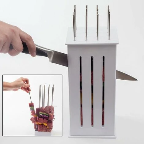 Kebab, Machine à Brochettes à Viande à 16 Trous, Boîte à Outils 5 Kebab, Machine à Brochettes à Viande à 16 Trous, Boîte à Outils – Image 5