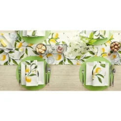 MINKUROW Lot De 4 Sets De Table PP Tressé De Table Rond Lavable Résistantes à La Chaleur Antidérapant 38cm (Vert) 9 MINKUROW Lot De 4 Sets De Table PP Tressé De Table Rond Lavable Résistantes à La Chaleur Antidérapant 38cm (Vert) -Promos Gout Cuisine Boutique 64681853 5