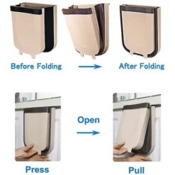 Poubelle Pliante, Porte D'armoire De Cuisine, Poubelle Murale, Poubelle Suspendue (grand Blanc)-BDD 8 Poubelle Pliante, Porte D'armoire De Cuisine, Poubelle Murale, Poubelle Suspendue (grand Blanc)-BDD -Promos Gout Cuisine Boutique 65376013 4