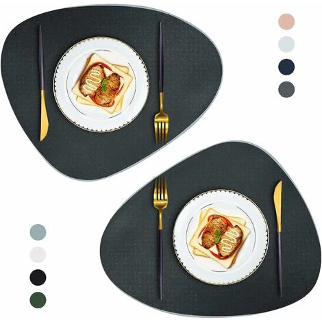 Sets De Table Ronds En Cuir Pour Table à Manger Tapis Résistant à La Chaleur Antidérapant Lavable Isolation Napperons De Cuisine Napperons De Cuisine Sets De Table De Style Nordique Ensemble De 2 1 Sets De Table Ronds En Cuir Pour Table à Manger Tapis Résistant à La Chaleur Antidérapant Lavable Isolation Napperons De Cuisine Napperons De Cuisine Sets De Table De Style Nordique Ensemble De 2