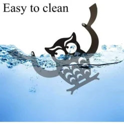 Porte-rouleau De Papier Toilette En Métal Noir Avec Motif Animal Support Mural Pour Rouleaux De Papier Toilette Accessoires Pour Chambre Cuisine Salle De Bain Chouette 9 Porte-rouleau De Papier Toilette En Métal Noir Avec Motif Animal Support Mural Pour Rouleaux De Papier Toilette Accessoires Pour Chambre Cuisine Salle De Bain Chouette -Promos Gout Cuisine Boutique 65758247 5