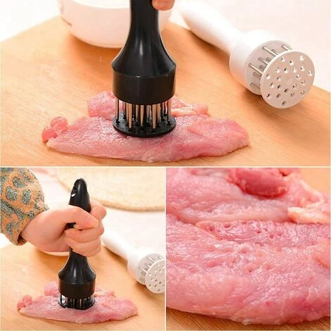 L'attendrisseur De Viande Le Plus Robuste De, Des Aiguilles à Viande En Acier Inoxydable, Une Cuisine De Qualité, Du Porc, Du Poulet, Du Poisson, Des Outils De Cuisson Légers Et Durables. 3 L'attendrisseur De Viande Le Plus Robuste De, Des Aiguilles à Viande En Acier Inoxydable, Une Cuisine De Qualité, Du Porc, Du Poulet, Du Poisson, Des Outils De Cuisson Légers Et Durables. – Image 3