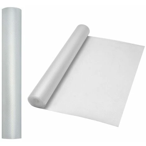 SWANEW 2x Tapis Antidérapant De Tiroir Transparent EVA Imperméable Lavable Tapis De Placard Tapis De Table Pour Maison Et Cuisine Tapis De Réfrigérateur Antibactérien (45 X 500 Cm) 1 SWANEW 2x Tapis Antidérapant De Tiroir Transparent EVA Imperméable Lavable Tapis De Placard Tapis De Table Pour Maison Et Cuisine Tapis De Réfrigérateur Antibactérien (45 X 500 Cm)