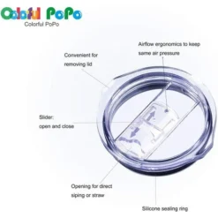 Lovely SmallTumbler Kinder-Edelstahlbecher Mit Deckel Und Silikonstrohhalm -Promos Gout Cuisine Boutique 67838438 5