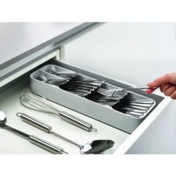 Range Couvert Pour Tiroir Compact, Organisateur De Tiroir, Gris, 39.611.25.5cm 7 Range Couvert Pour Tiroir Compact, Organisateur De Tiroir, Gris, 39.611.25.5cm -Promos Gout Cuisine Boutique 67957019 3