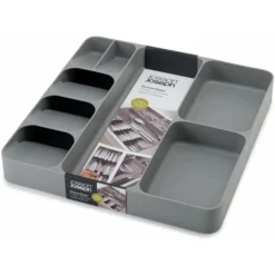 Range Couvert Pour Tiroir Compact, Organisateur De Tiroir, Gris, 39.611.25.5cm 9 Range Couvert Pour Tiroir Compact, Organisateur De Tiroir, Gris, 39.611.25.5cm -Promos Gout Cuisine Boutique 67957019 5