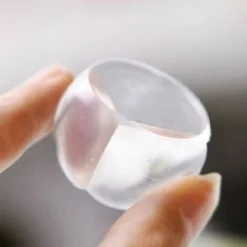 GP 2 Pcs Table Bord Autocollants Rund Bureau Table Bord Coin Sécurité Protecteur Autocollant Pad Anti-Crash Enfants Transparent -Promos Gout Cuisine Boutique 69015487 4